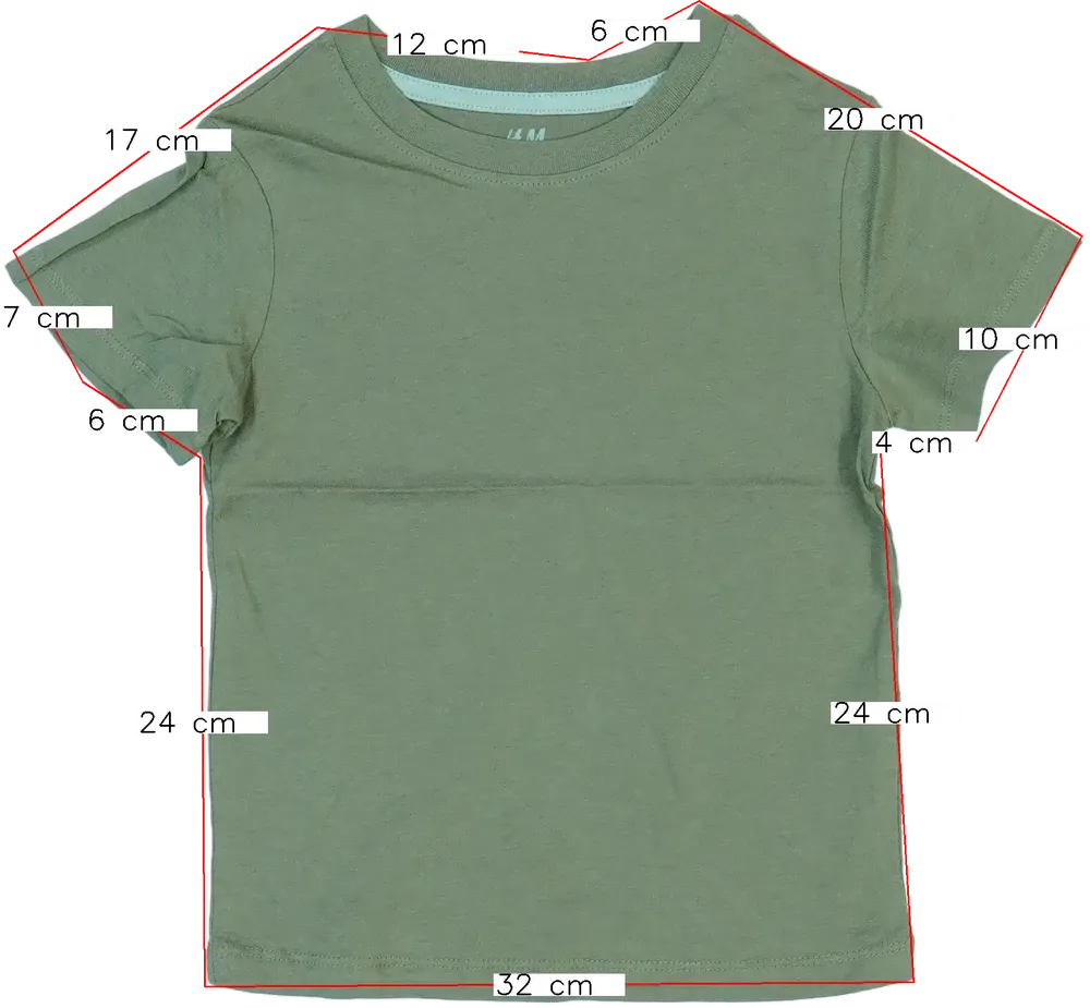 Zöld H&amp;M Póló EU 104 / UK 4 év / US 4T/XS
