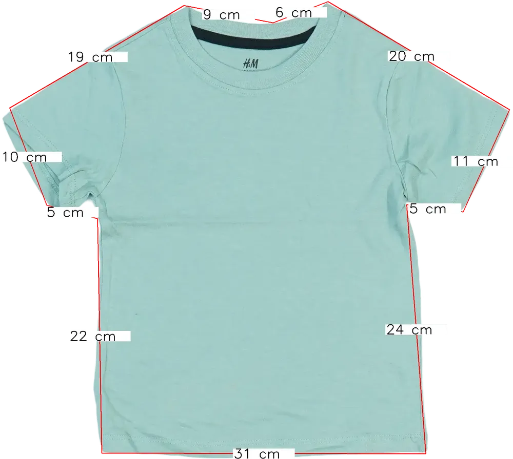 Zöld H&amp;M Póló EU 104 / UK 4 év / US 4T/XS