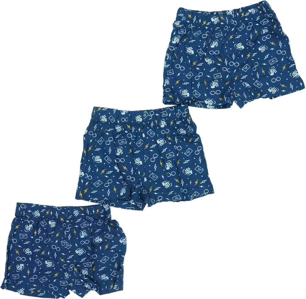 Blue Harry Potter Multipack - Boxers / Briefs EU 128 / UK 8 years / US 8 years/M
