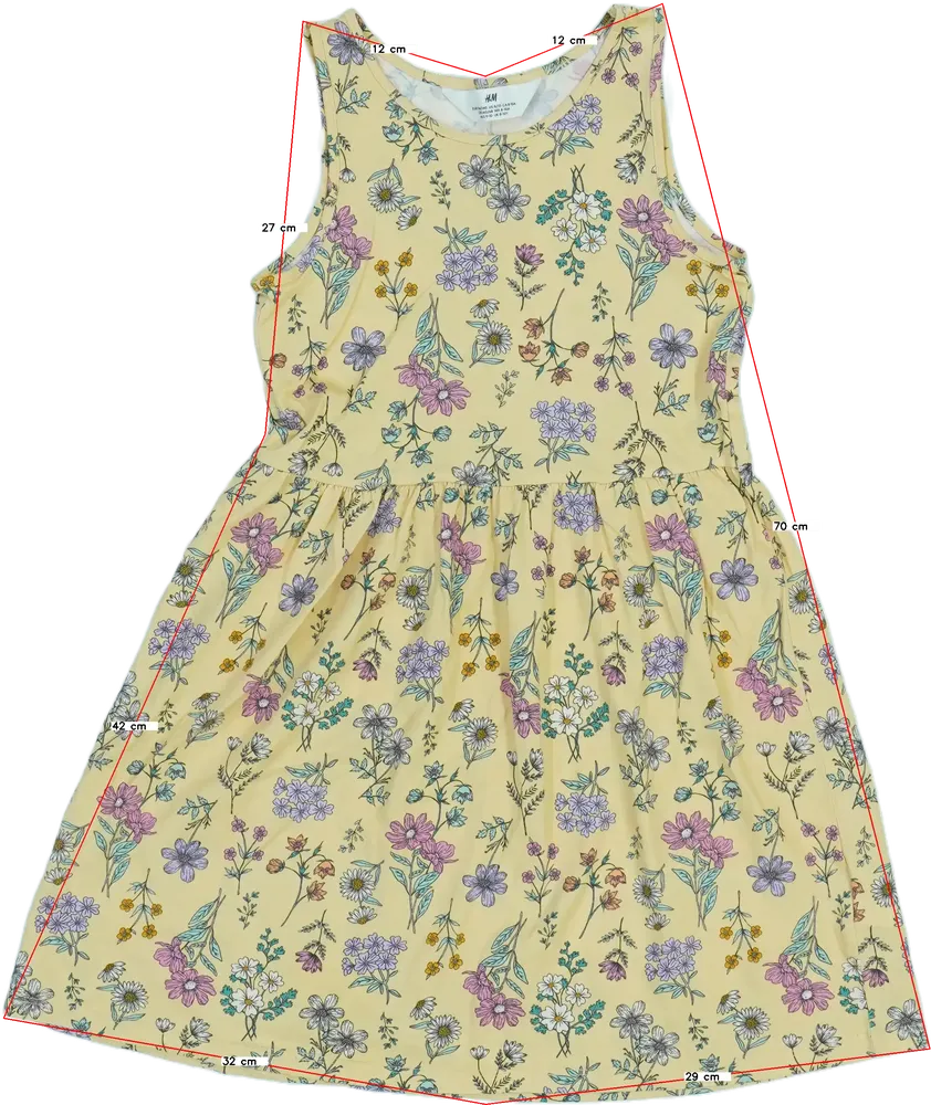 Sárga H&amp;M Ruha EU 140 / UK 10 év / US 10 év/L