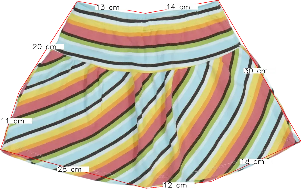 Többszínű Gymboree Szoknyanadrág EU 122 / UK 7 év / US 7 év/M