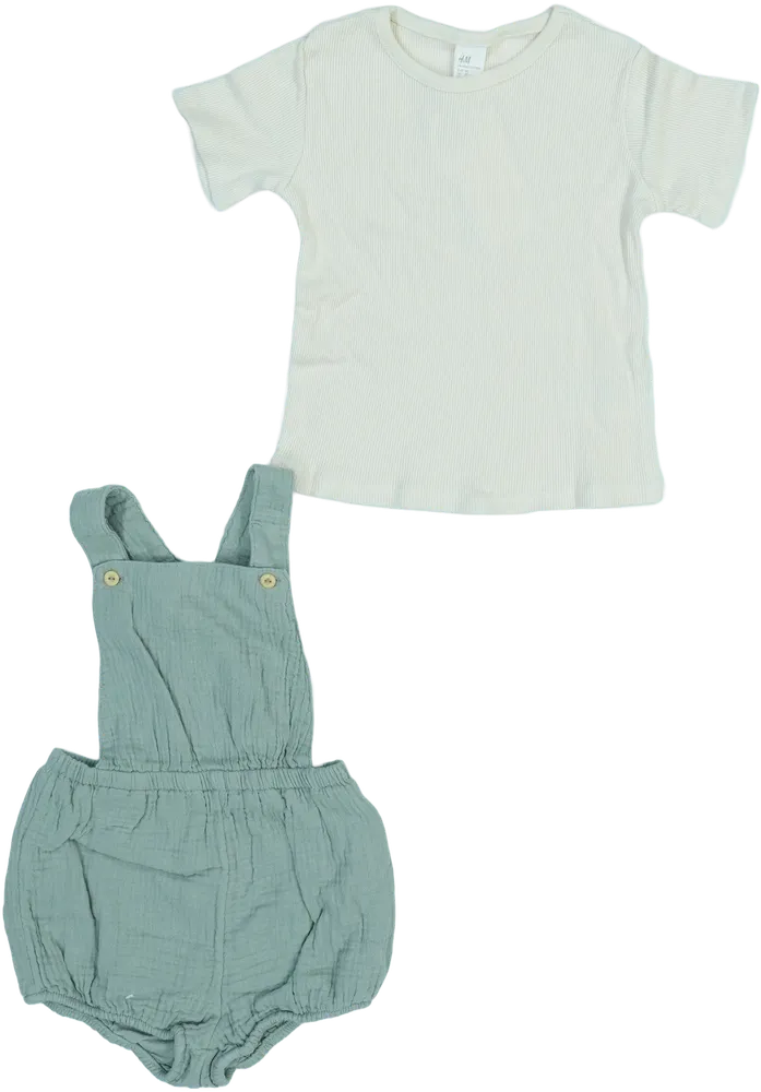 Többszínű H&amp;M 2 részes szett - Felsőruházat és nadrág EU 98 / UK 3 év / US 3T