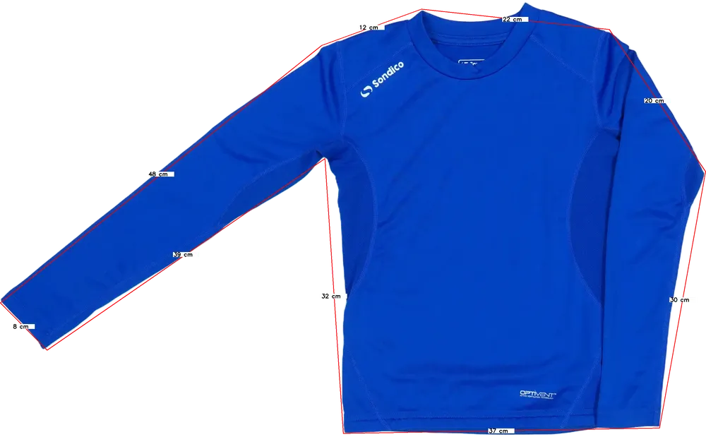 Kék Sandico Hosszú ujjú felső EU 140 / UK 10 év / US 10 év/L