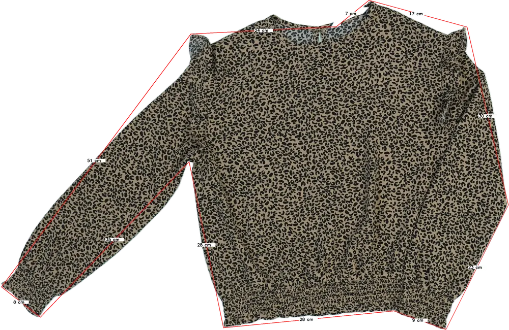 Barna H&amp;M Blúz EU 146 / UK 11 év / US 12 év/L