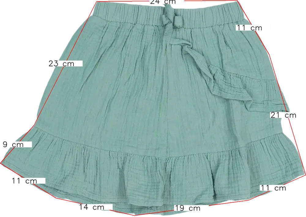 Zöld Primark Szoknya EU 134 / UK 9 év / US 9 év/L