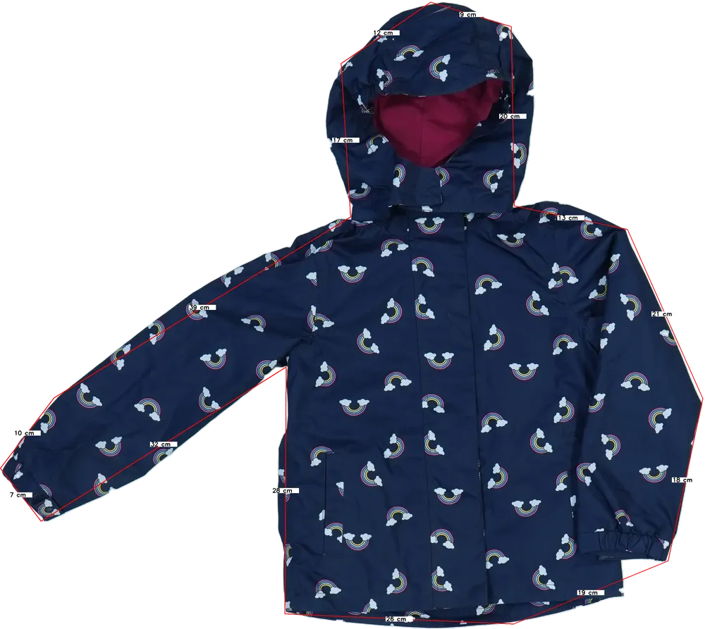 Kék Impidimpi Széldzseki EU 116 / UK 6 év / US 6 év/S