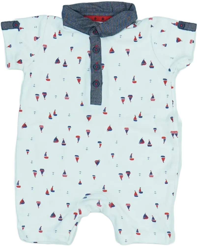 Fehér George Napozó EU 68 / UK 3-6 hónap / US 3-6 hónap