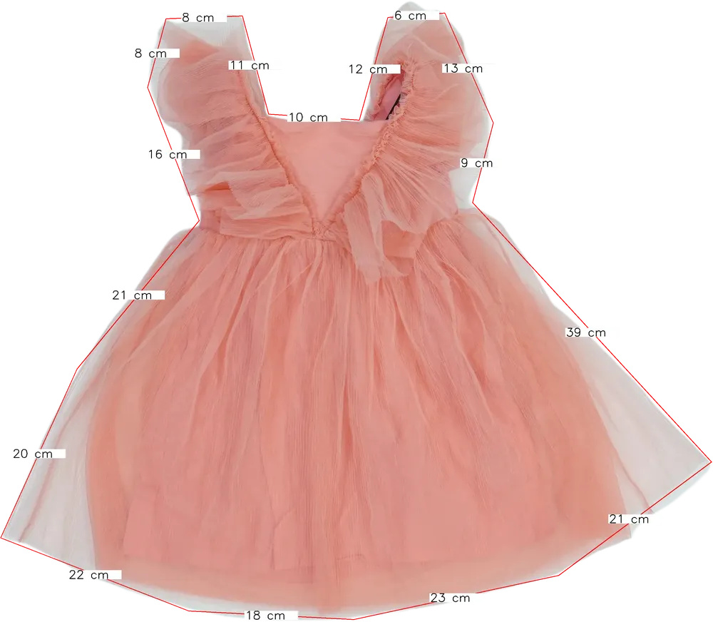 Rózsaszín H&amp;M Ruha EU 110 / UK 5 év / US 5 év/XS