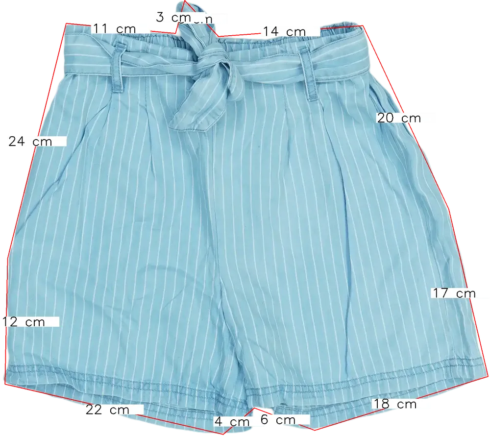 Kék Yigga Rövidnadrág EU 152 / UK 12 év / US 12 év/L