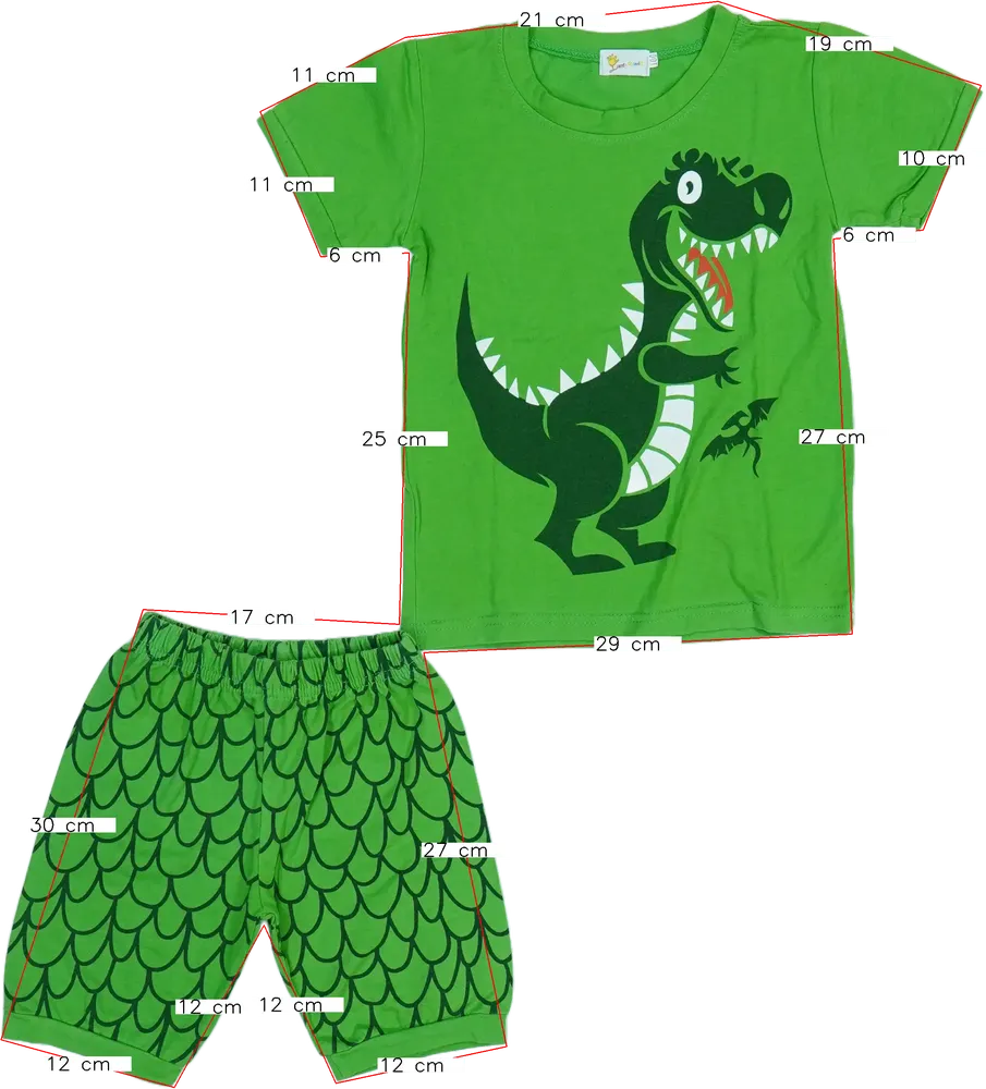 Green Egyéb 2-piece set - Top &amp; Bottom EU 98 / UK 3 years / US 3T