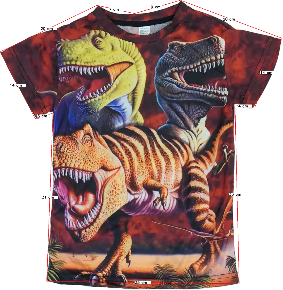 Többszínű Egyéb Póló EU 128 / UK 8 év / US 8 év/M