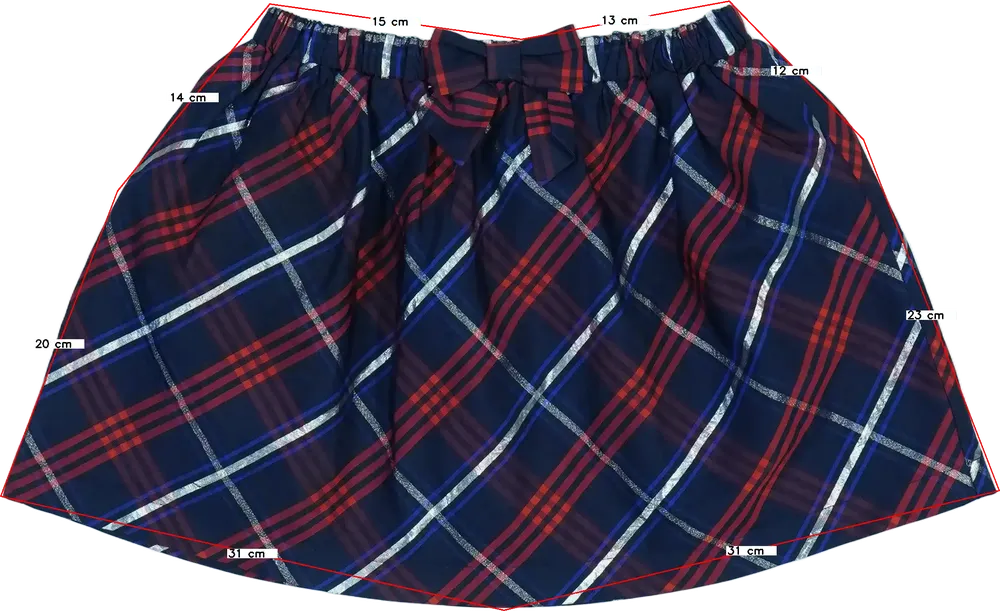 Kék H&amp;M Szoknya EU 128 / UK 8 év / US 8 év/M