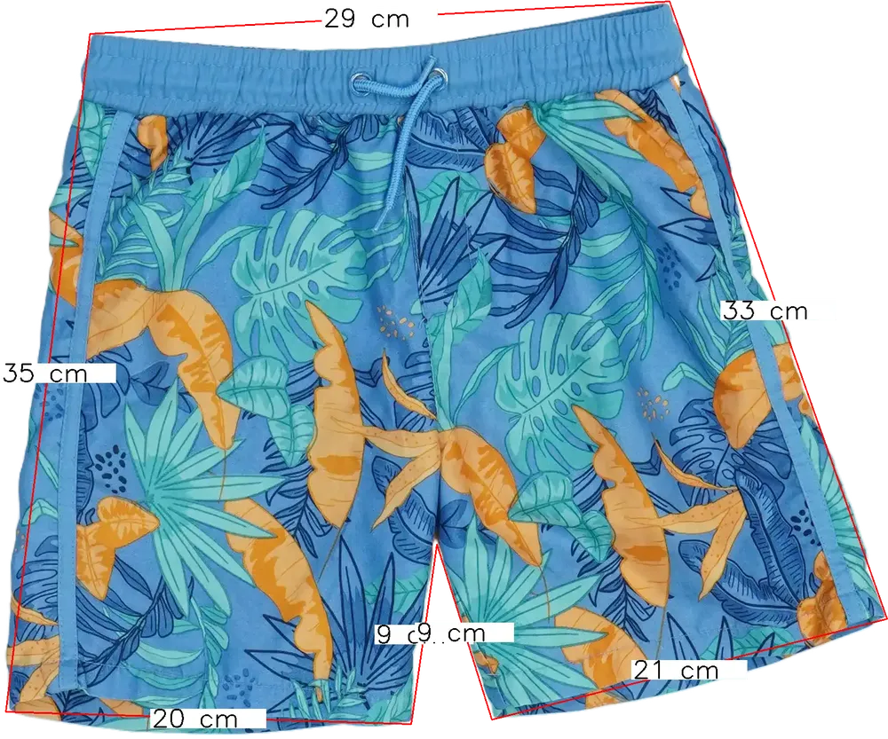 Kék Little Kids Fürdőnadrág EU 134 / UK 9 év / US 9 év/L