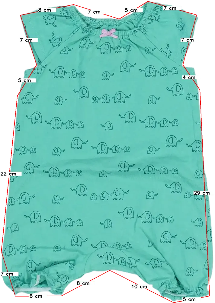 Zöld George Napozó EU 68 / UK 3-6 hónap / US 3-6 hónap