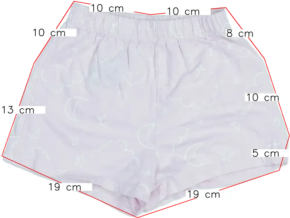 Rózsaszín George Pizsama alsó EU 110 / UK 5 év / US 5 év/XS