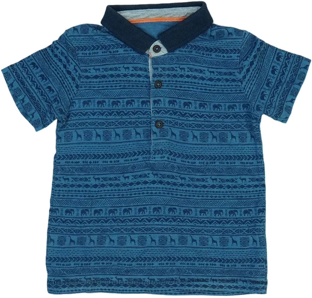 Kék Matalan Galléros póló EU 80 / UK 9-12 hónap / US 12 hónap