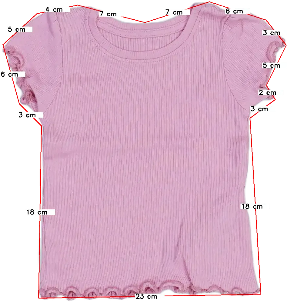 Rózsaszín Primark Póló EU 74 / UK 6-9 hónap / US 6-9 hónap