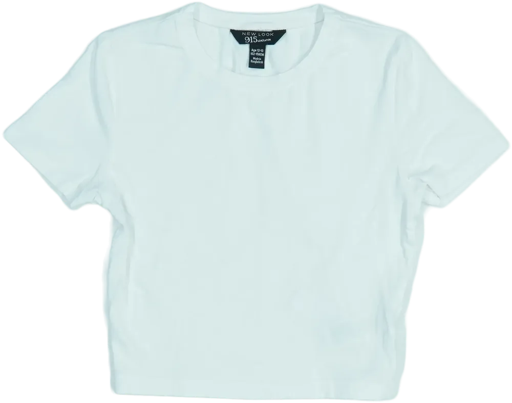 Fehér New Look Póló EU 158 / UK 13 év / US 14 év/XL