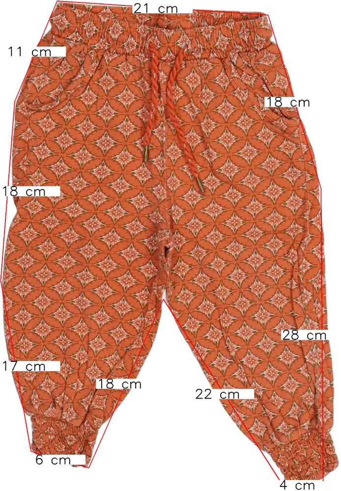 Rózsaszín Pusblu Hosszúnadrág EU 98 / UK 3 év / US 3T