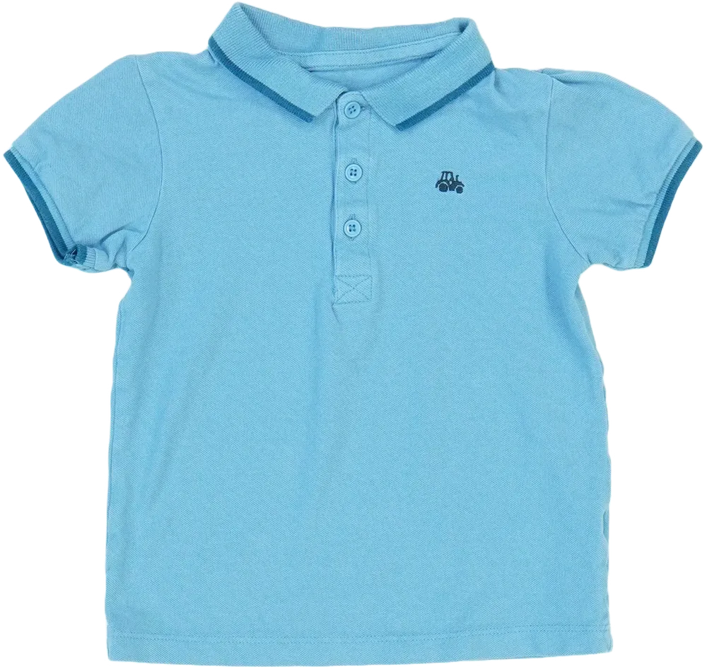 Kék Matalan Galléros póló EU 104 / UK 4 év / US 4T/XS