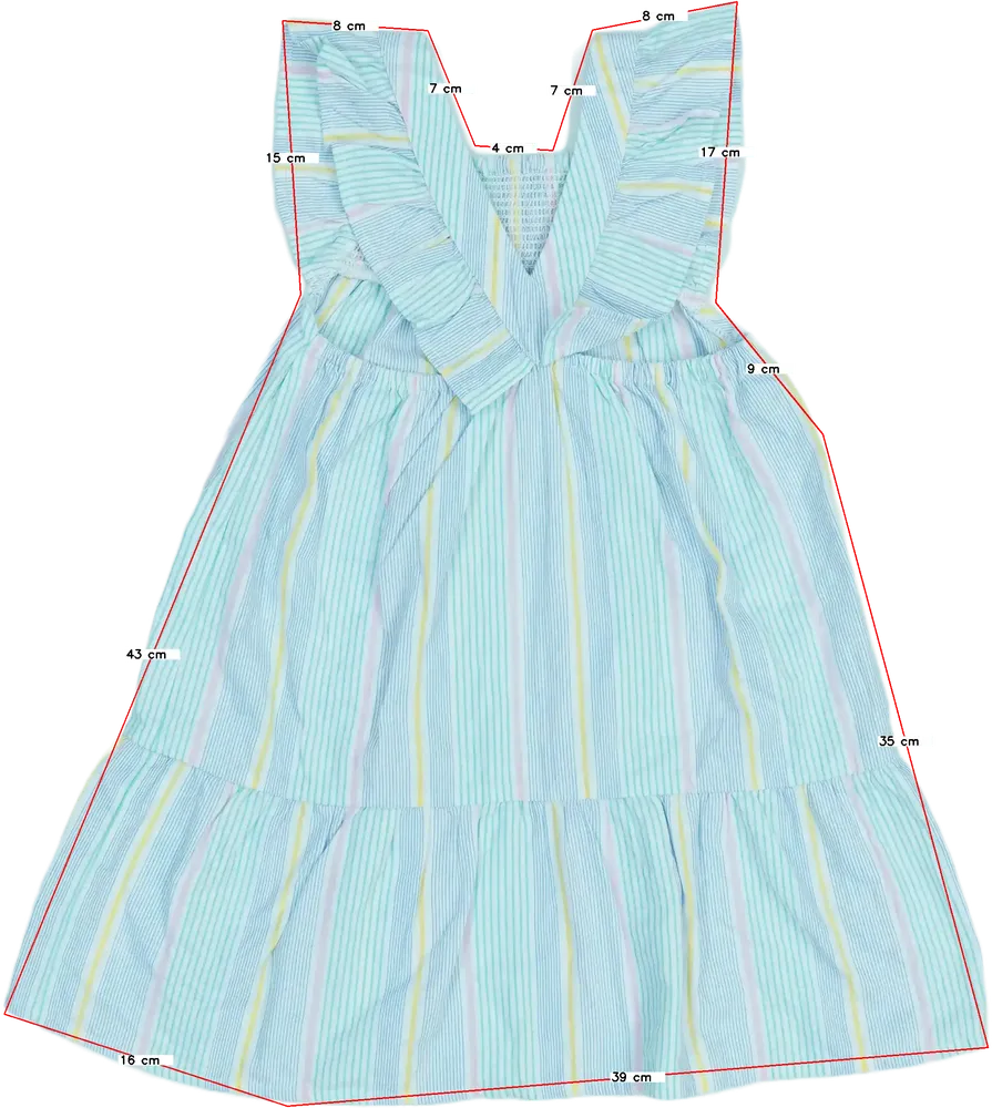 Többszínű Primark Ruha EU 110 / UK 5 év / US 5 év/XS