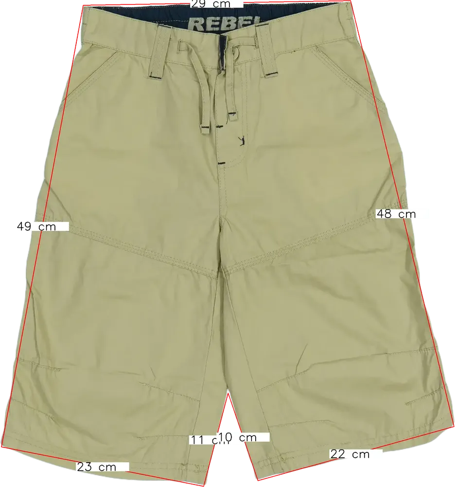 Brown Rebel Shorts EU 140 / UK 10 years / US 10 years/L