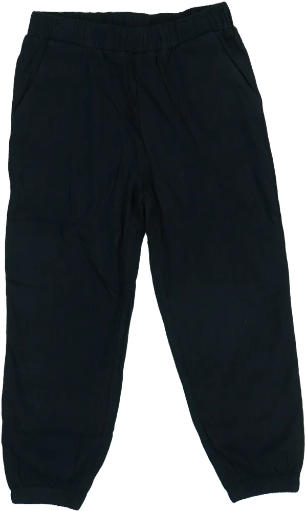 Fekete H&amp;M Hosszúnadrág EU 110 / UK 5 év / US 5 év/XS