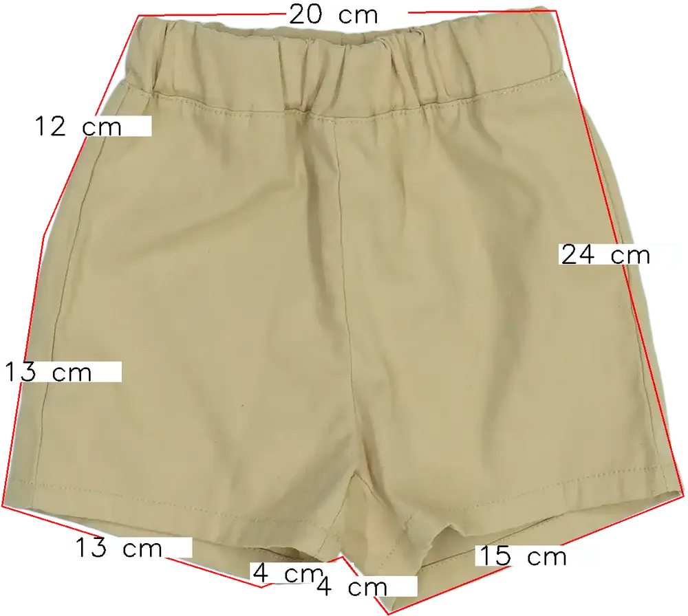 Barna Shein Rövidnadrág EU 92 / UK 2 év / US 2T