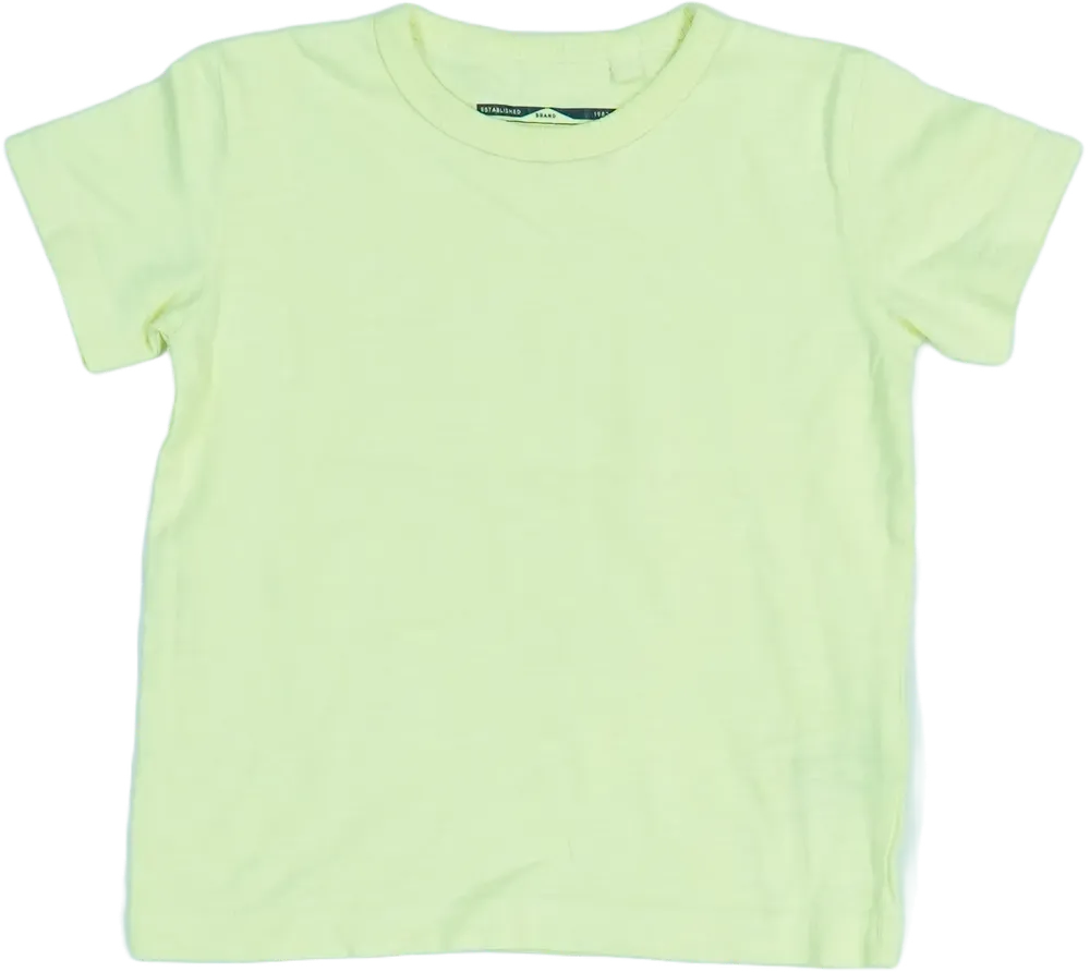 Sárga Next Póló EU 86 / UK 12-18 hónap / US 18 hónap