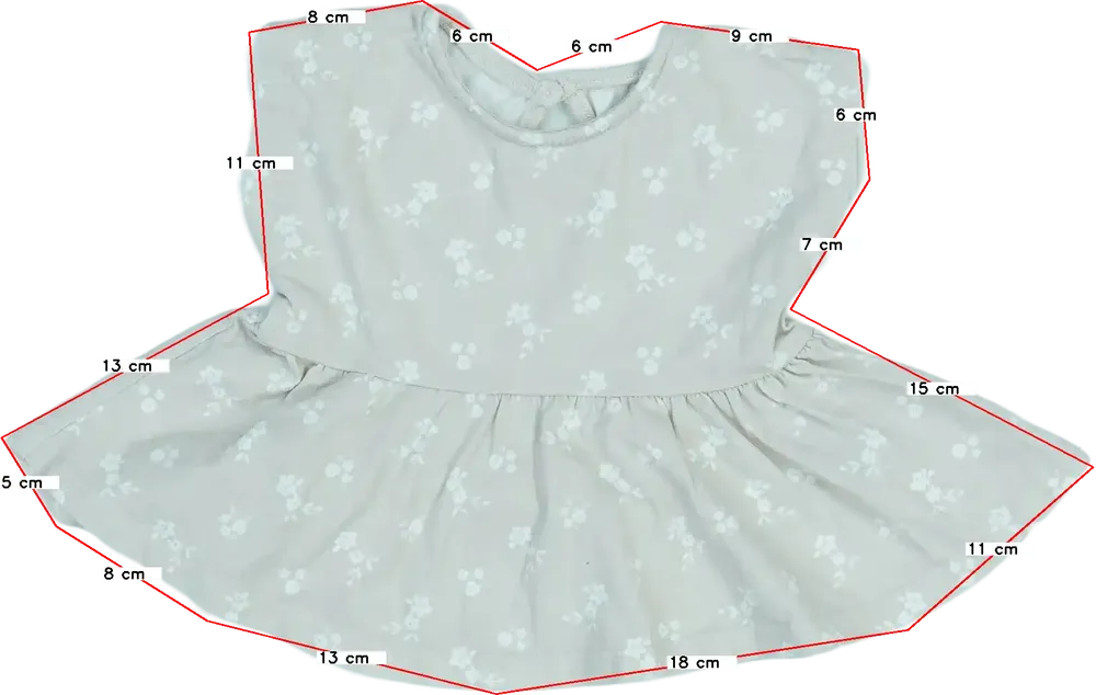 Barna George Tunika EU 74 / UK 6-9 hónap / US 6-9 hónap