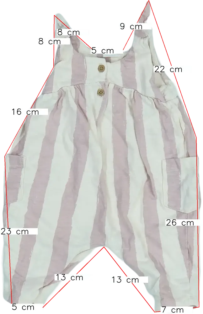 Rózsaszín Next Kantáros hosszú / rövidnadrág EU 62 / UK 0-3 hónap / US 0-3 hónap