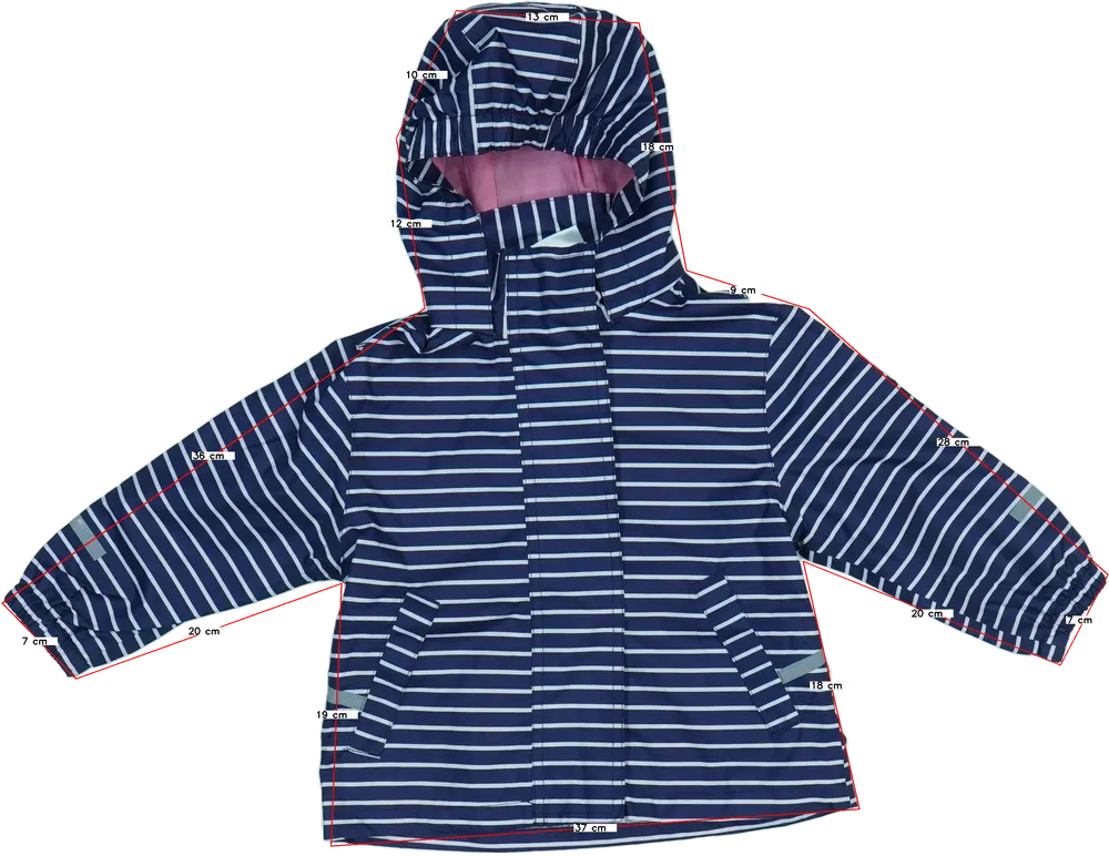 Kék Impidimpi Széldzseki EU 86 / UK 12-18 hónap / US 18 hónap