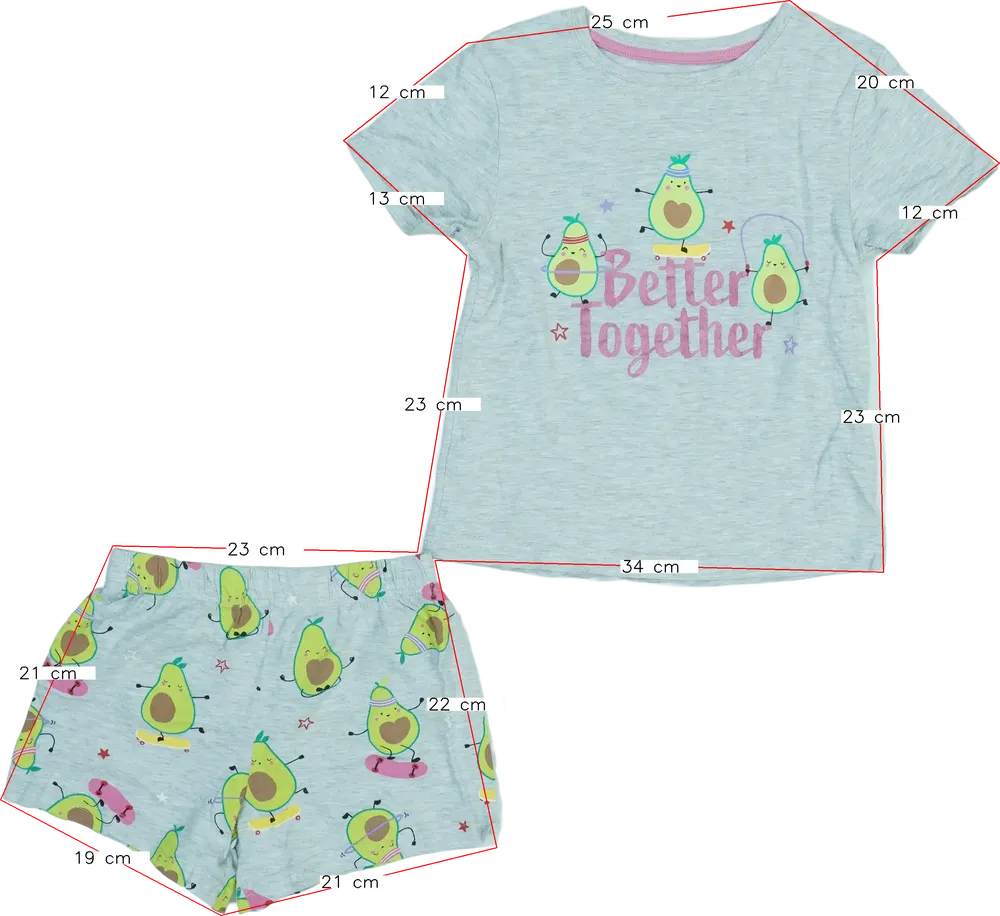 Szürke Primark Pizsama EU 116 / UK 6 év / US 6 év/S