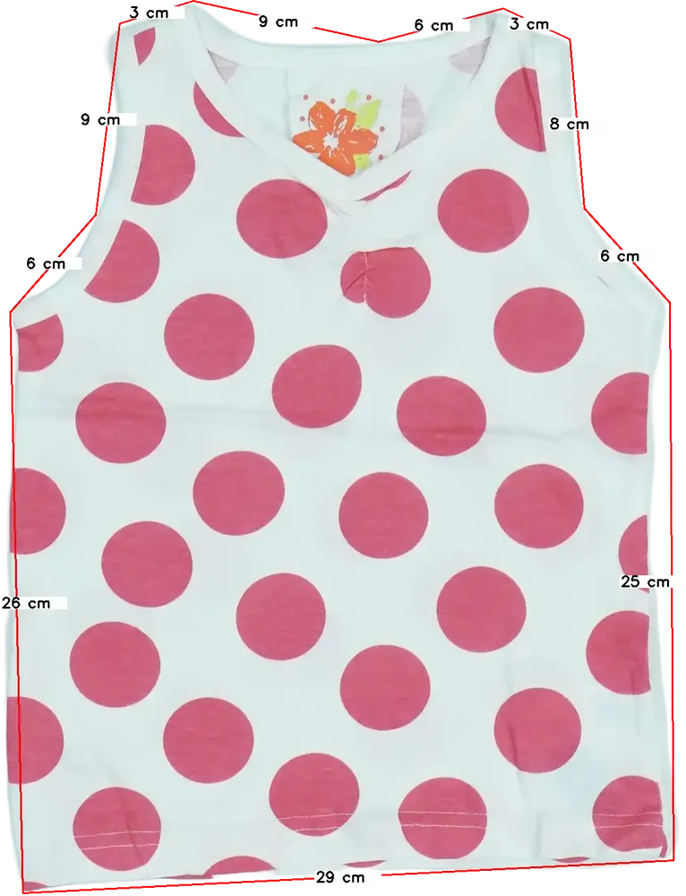White Girl2Girl Tank top EU 104 / UK 4 years / US 4T/XS