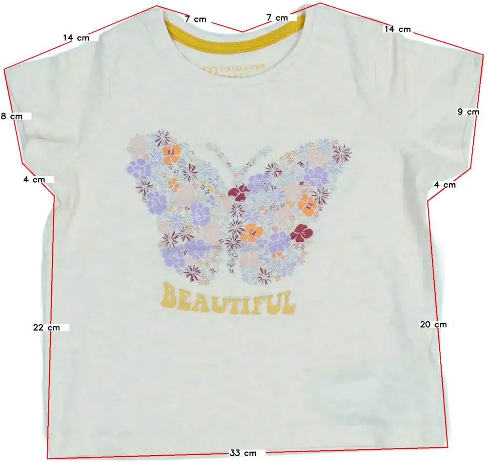 Barna Primark Póló EU 98 / UK 3 év / US 3T