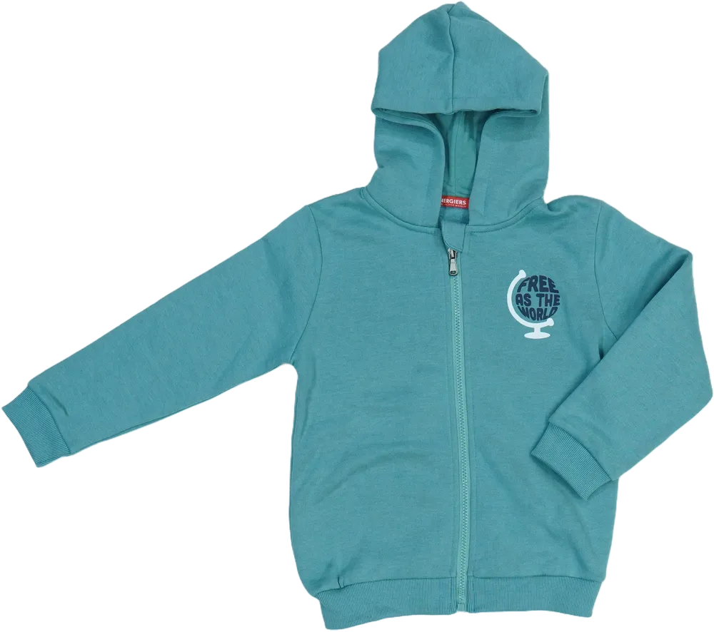 Szürke Energiers Kapucnis pulóver EU 116 / UK 6 év / US 6 év/S