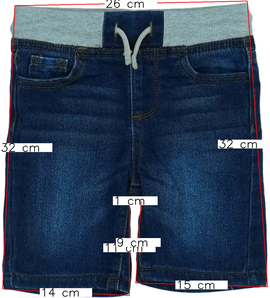 Kék Primark Rövidnadrág EU 98 / UK 3 év / US 3T