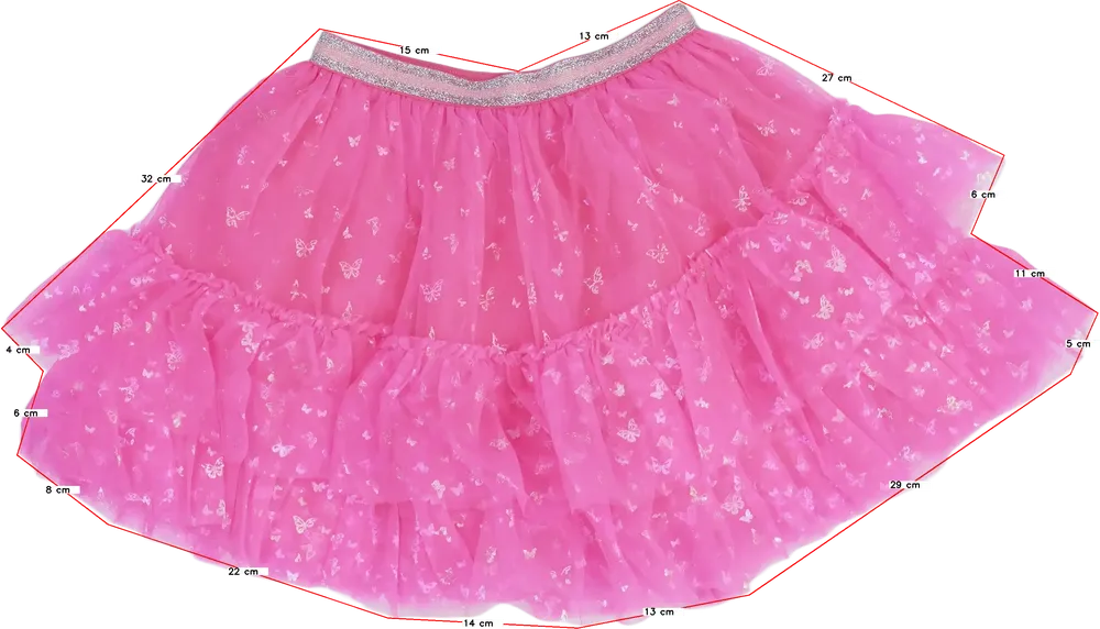 Rózsaszín Miss Mona Mouse Szoknya EU 128 / UK 8 év / US 8 év/M