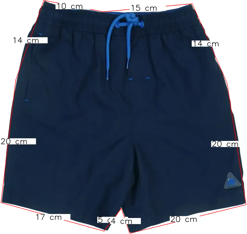 Kék Next Fürdőnadrág EU 116 / UK 6 év / US 6 év/S