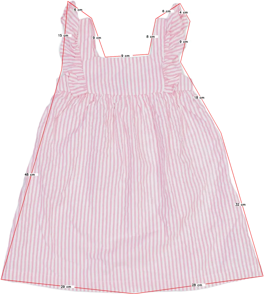 Rózsaszín Primark Ruha EU 122 / UK 7 év / US 7 év/M