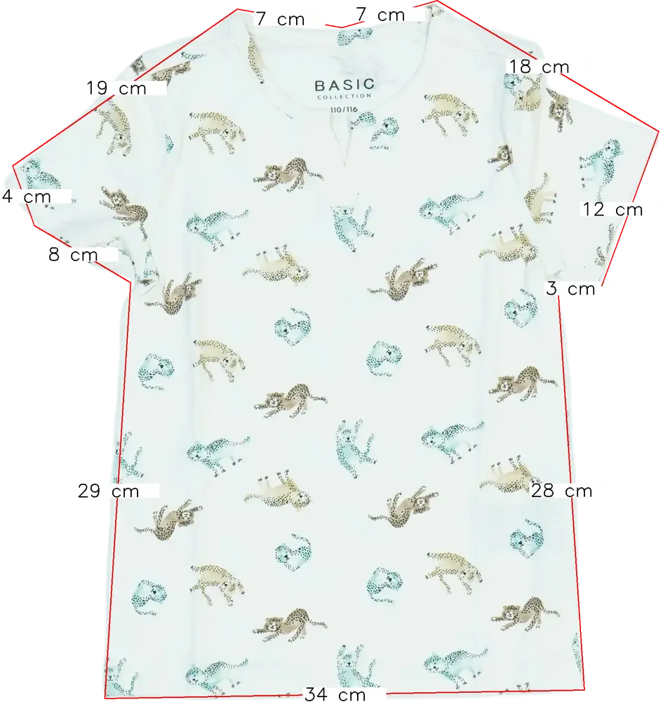 Barna Basic Collection Póló EU 116 / UK 6 év / US 6 év/S