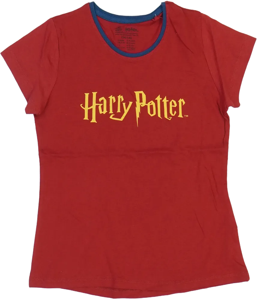 Piros Harry Potter Póló EU 140 / UK 10 év / US 10 év/L
