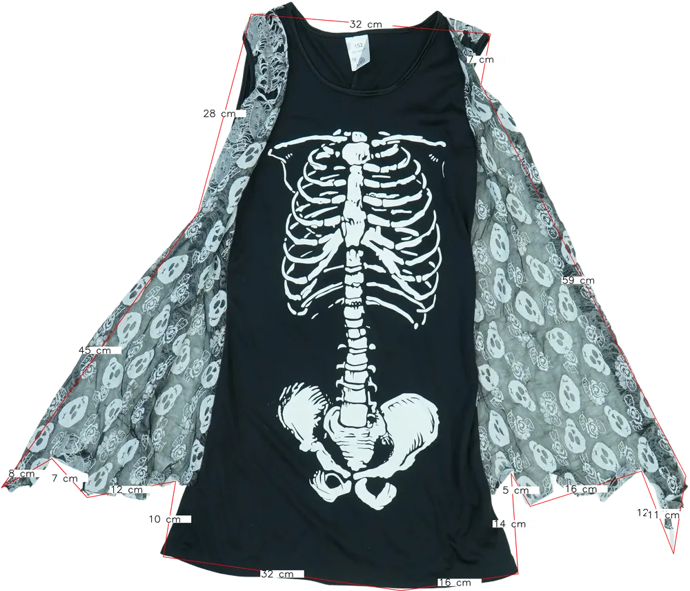 Fekete Egyéb Jelmez EU 152 / UK 12 év / US 12 év/L