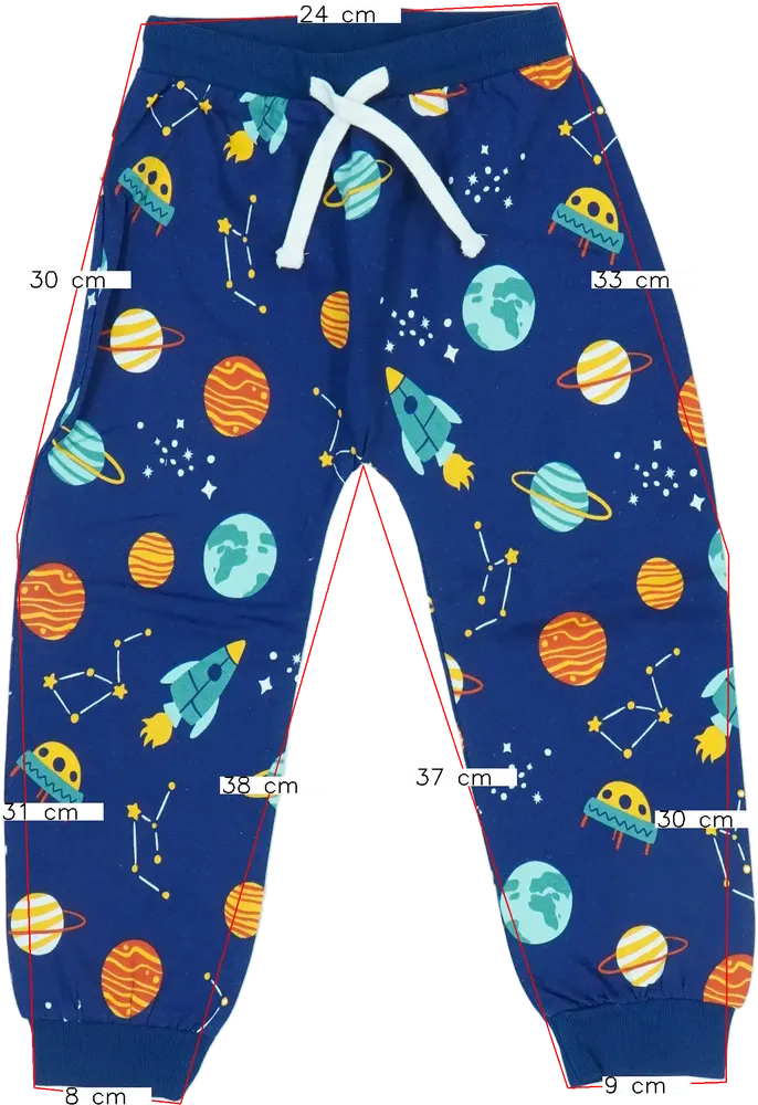 Kék Pusblu Melegítőnadrág EU 104 / UK 4 év / US 4T/XS