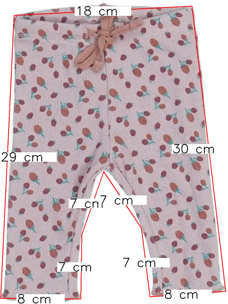 Rózsaszín Hema Leggings EU 56 / UK Újszülött / US Újszülött