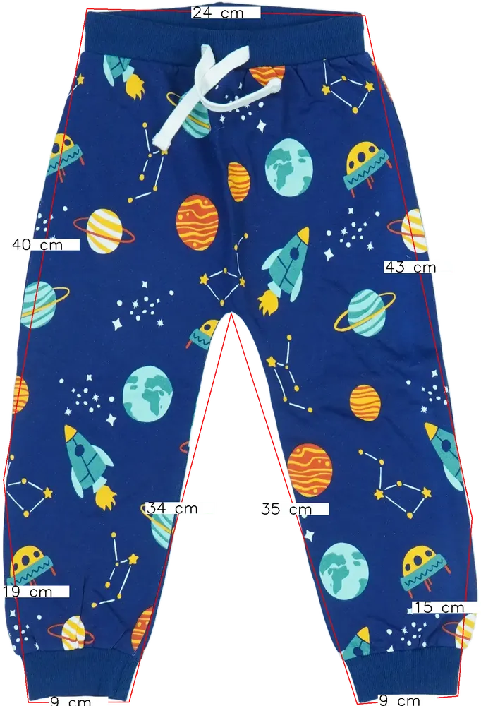 Kék Pusblu Melegítőnadrág EU 98 / UK 3 év / US 3T