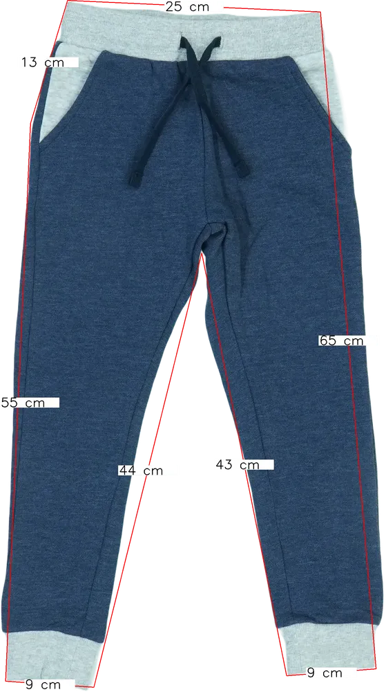 Kék Basic Collection Melegítőnadrág EU 116 / UK 6 év / US 6 év/S