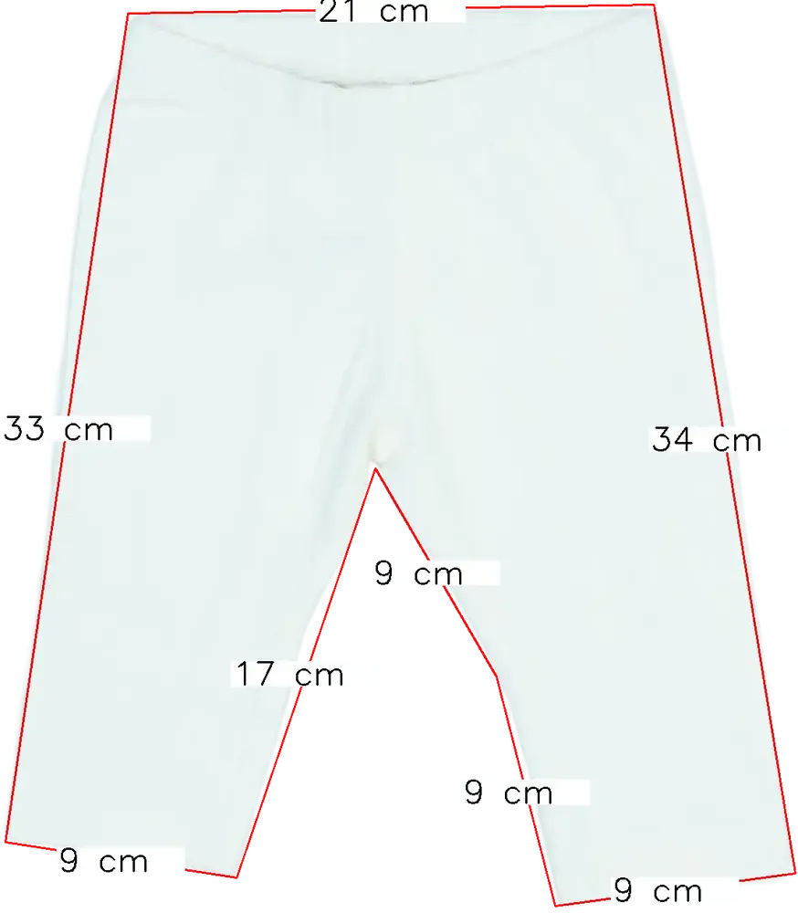 Fehér Hema Leggings EU 92 / UK 2 év / US 2T