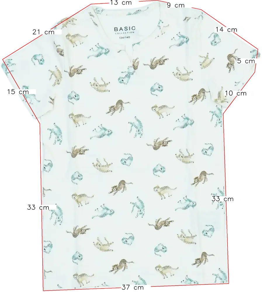 Barna Basic Collection Póló EU 140 / UK 10 év / US 10 év/L