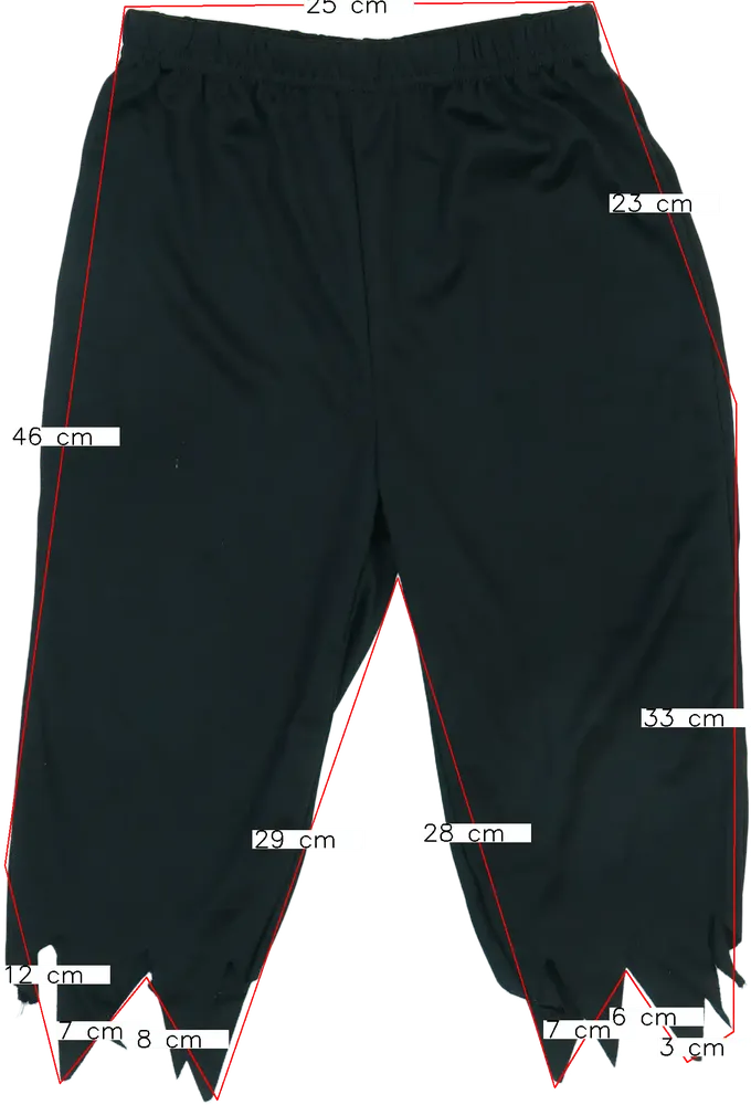 Fekete Egyéb Jelmez EU 128 / UK 8 év / US 8 év/M